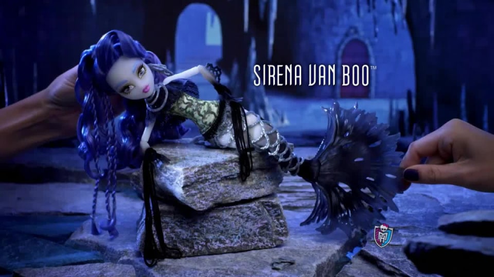 Monster High Freaky Fusion Hybrids Sirena Von Boo Doll