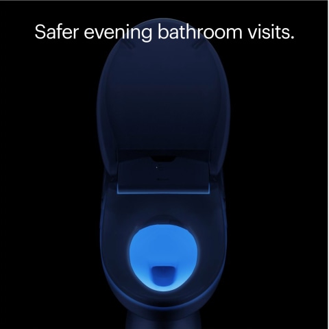 Safer evening bathroom visits.