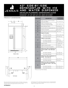 Jenn air outlet js42ppdude