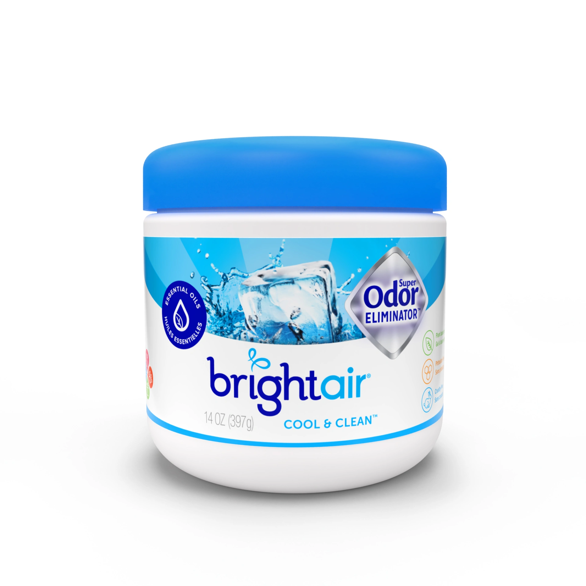 Bright Air Super Odor Eliminator Air Freshener - 450 ft - 14 fl oz (0.4 quart) - Island Nectar, Pineapple - 60 Day - 1 Each Bright Air Super Odor Eliminator Air Freshener - 450 ft - 14 fl oz (0.4 quart) - Island Nectar, Pineapple - 60 Day - 1 Each
