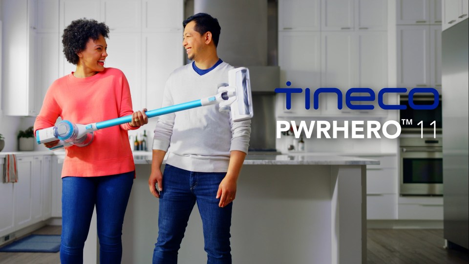 Tineco PWRHERO 11 Cordless Lightweight Stick Vacuum Cleaner with Powerful  Suction for Carpet, Hard Surfaces and Pet Hair