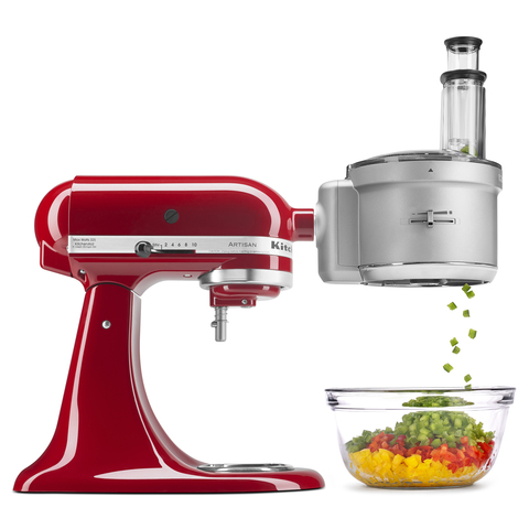 KitchenAid KSM2FPA Food Processor Attachment with Commercial Style Dicing  Kit - Bed Bath & Beyond - 9319117