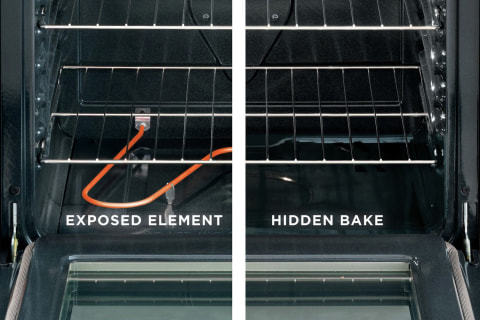 hidden element oven