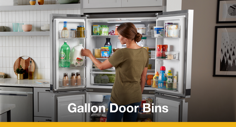 WHIRLPOOL Four Door Refrigerator WRQA59CNKZ | ABC Warehouse