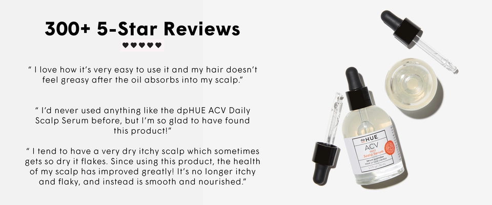 ACV Scalp Serum 5 Star Reviews