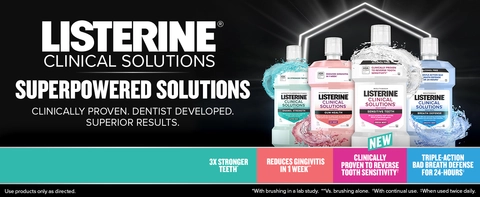 Superpowered Solutions clinically proven. Dentist developed. Superior results.