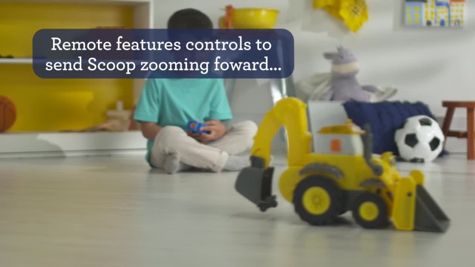 Bob the Builder Remote Control Super Scoop