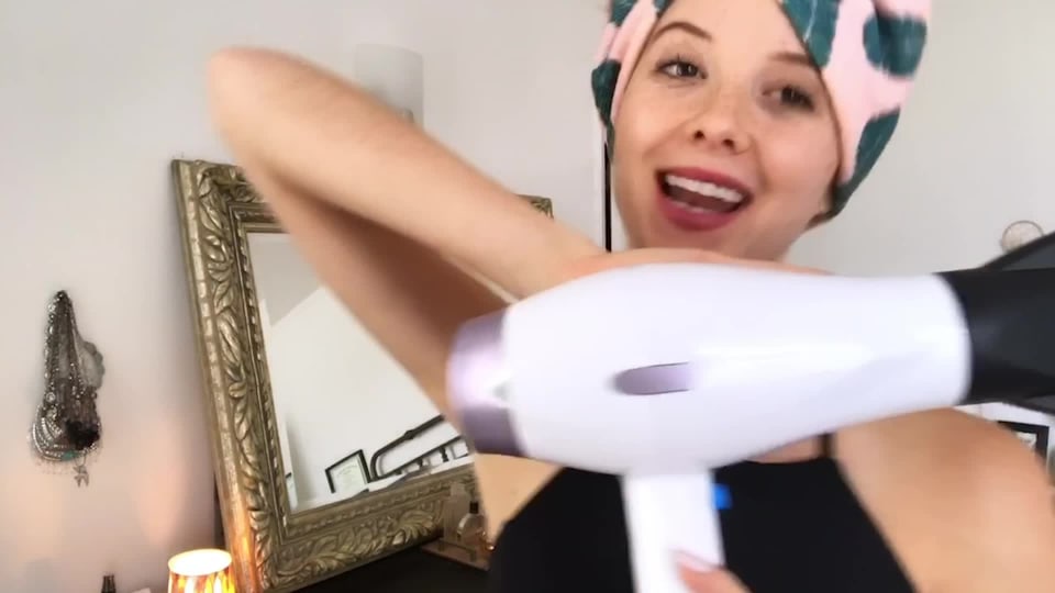 thumbnail video image 2 of InfinitiPRO by Conair 1875 Watt Advanced Ceramic Hair Dryer Mod 485, 2 of 16
