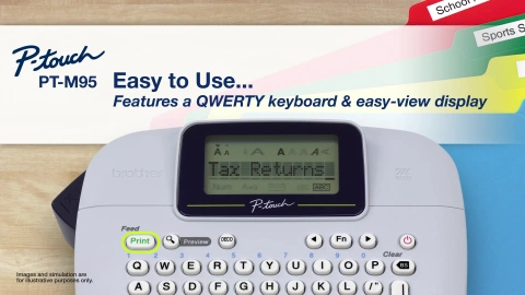 Brother PT-M95 Handheld Label Printer PTM95 - Adorama
