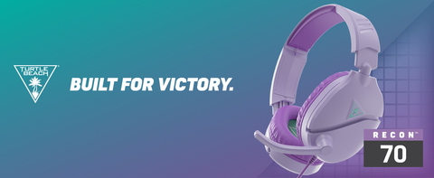 Turtle Beach Recon 70 Lavender Gaming Headset with Mic for Nintendo Switch PS4 PS5 XSX XB1 PC Mobile Walmart