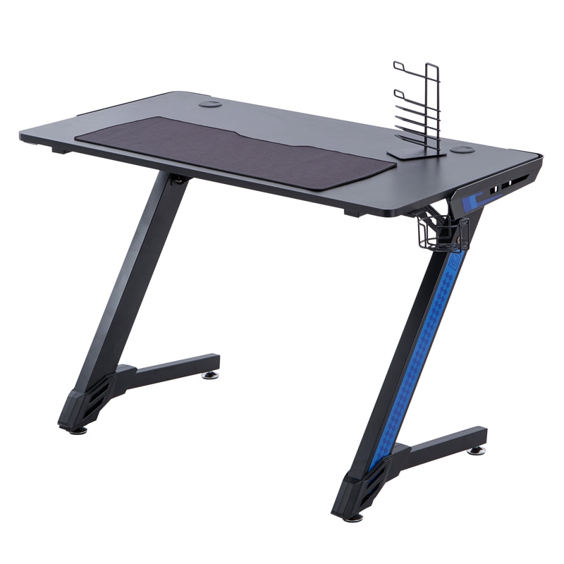 RS Gaming Venno 45 W Gaming Computer Desk Black OfficeSupply
