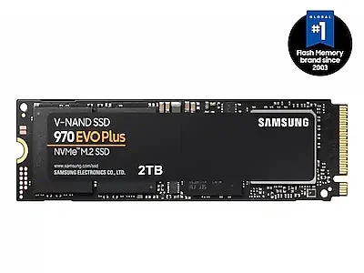 Samsung 2TB 970 EVO Plus NVMe M.2 SSD, Black - Walmart.com