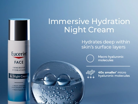 Eucerin Face Immersive Hydration Night Cream | Meijer