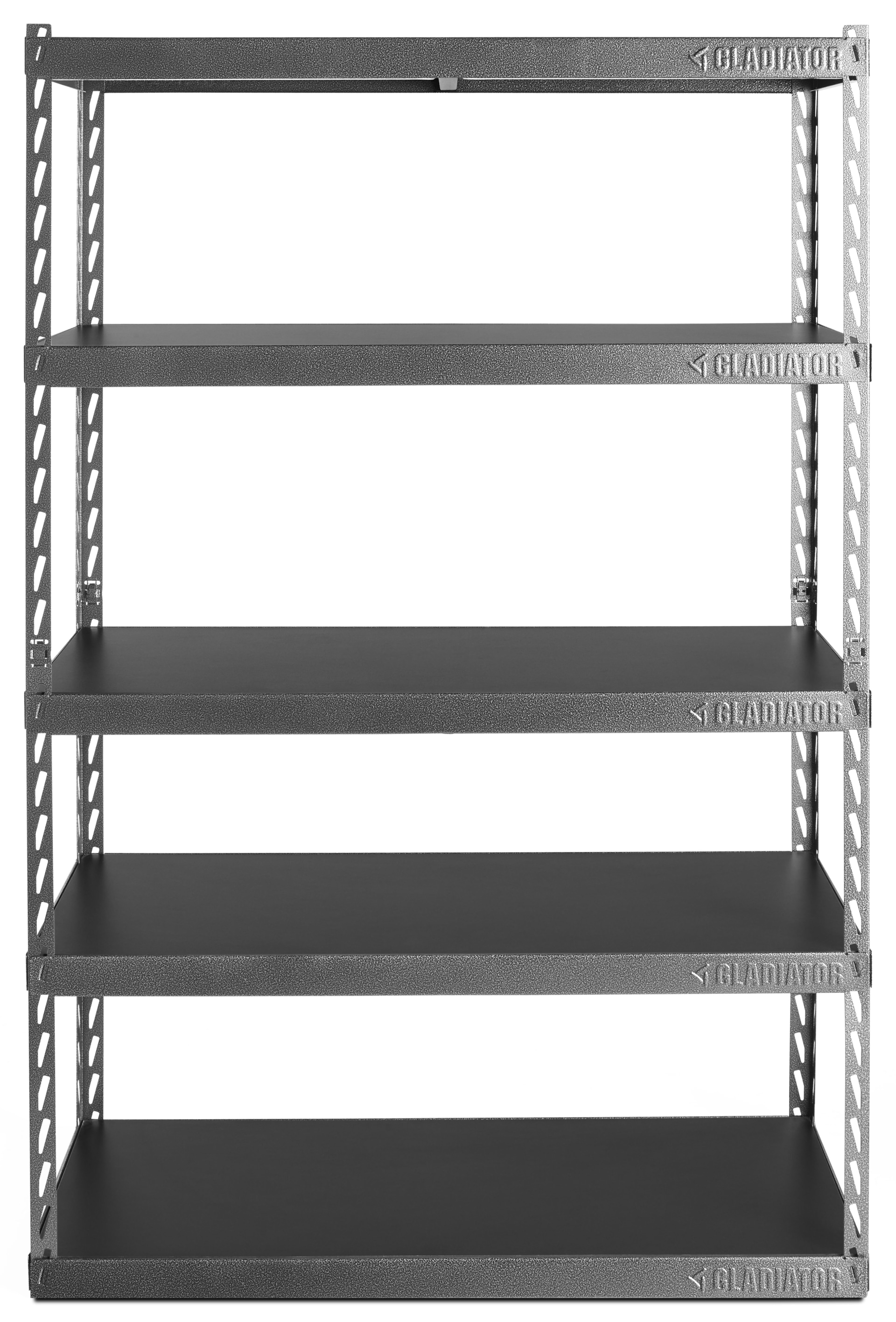 lowes storage racks on Gladiator Ez Connect 18 In D X 48 In W X 72 In H 5 Tier Steel Utility In The Freestanding Shelving Units Department At Lowes Com