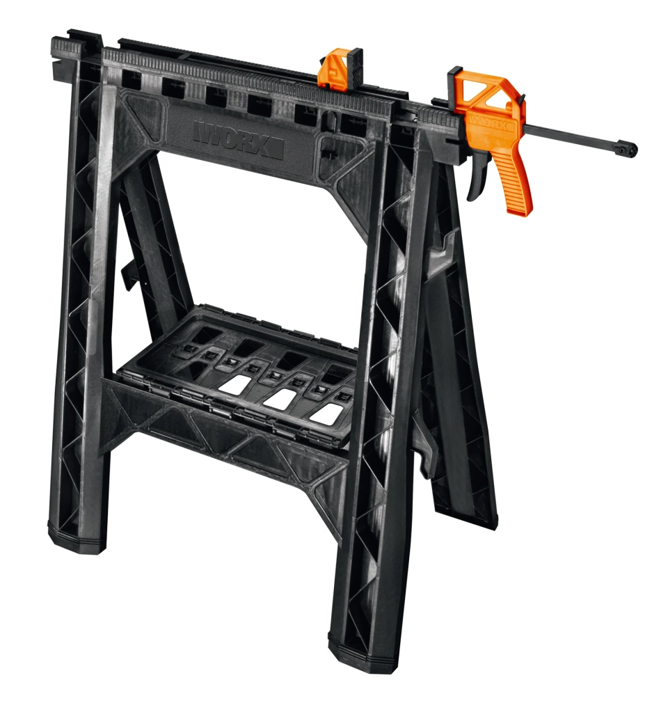WORX 27-in W x 32-in H Abs Saw Horse (1000-lb Capacity) WX065 at