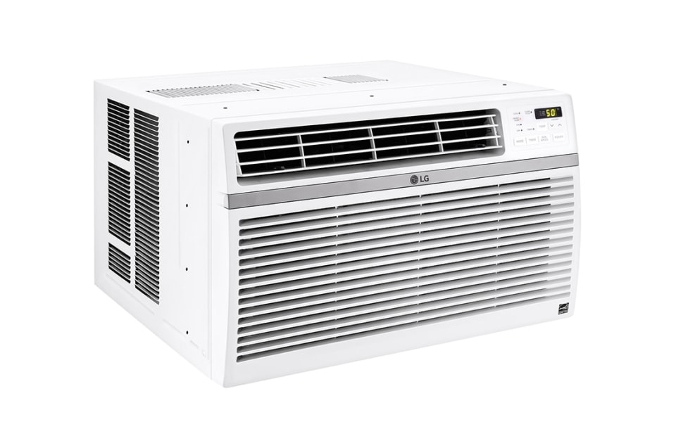 Lg 800 Sq Ft Window Air Conditioner 115 Volt 15000 Btu Energy Star In The Window Air Conditioners Department At Lowes Com