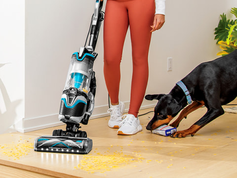 Uprightseries Multi-Surface Upright Vacuum With Hepa Filtration And Pet  Brush