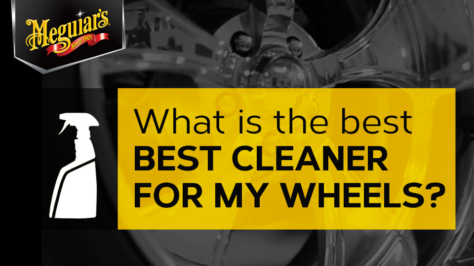 Meguiar's Hot Rims Wheel & Tire Cleaner, Powers Through Brake Dust & Grime  - 24 Oz Spray Bottle