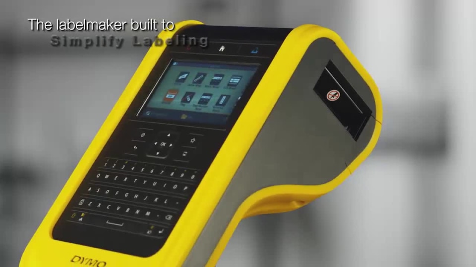 DYMO XTL 500 Industrial Label Maker Kit, 28mm/Second, 16 1/8w x 5 3/4d