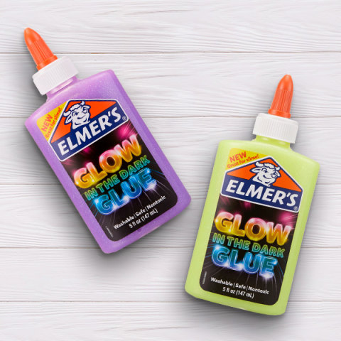Elmer's Glow-in-the-Dark Slime Kit Slime Supplies Include Glow In The Dark  Glue, Magical Liquid Slime Activator 4 Piece Kit - AliExpress