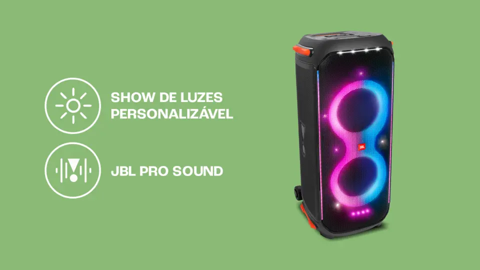 「未開封品」JBL PartyBox 710 Caixa de Som Portátil JBL PartyBox 710 800W Bluetooth Luzes