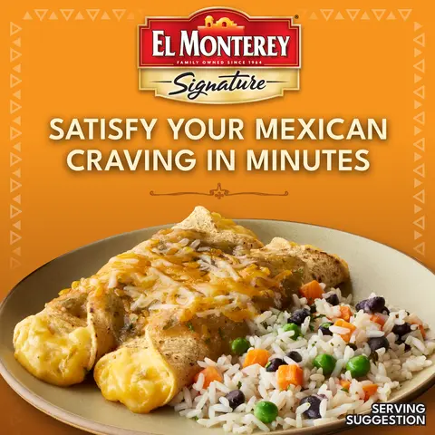El Monterey Signature Cheese Frozen Entree Enchiladas - 10 Oz - vons