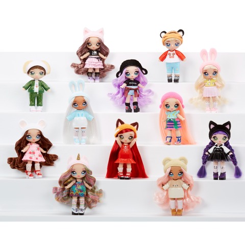Na! Na! Na! Surprise Minis Series 1 - 4 inch Fashion Doll - Mystery Packaging with Confetti Surprise, Includes Doll, Outfit, Shoes, Poseable, Great