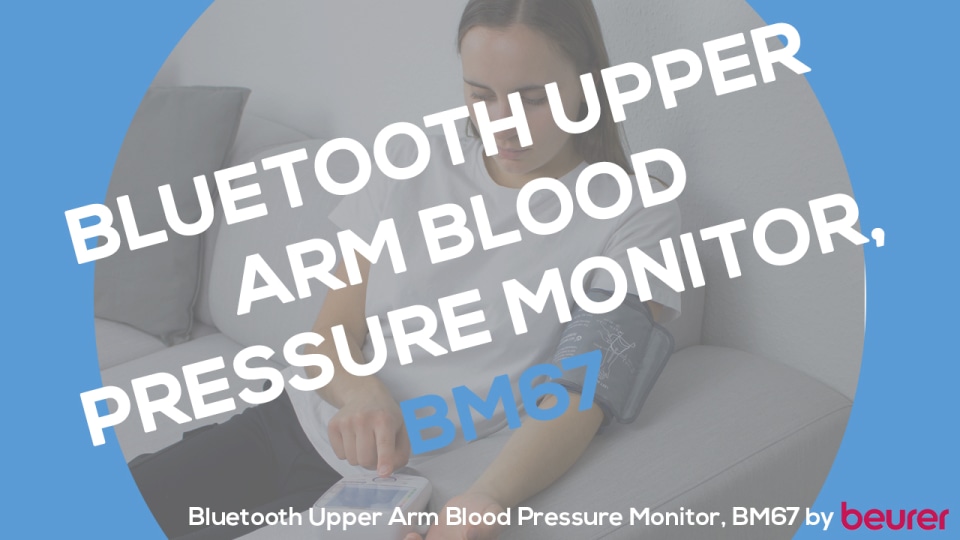 Beurer Upper Blood Pressure Arm Monitor, Universal Cuff, XL LCD Display