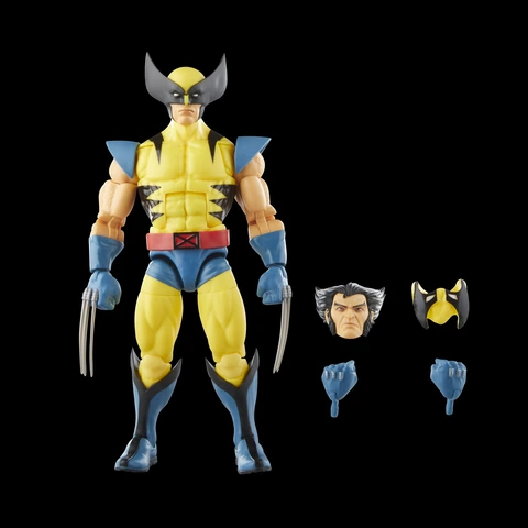 Figurine Wolverine Marvel Legends X-Men '97 - 15 Cm Articulée Avec Accessoires - Collection Marvel - Hasbro