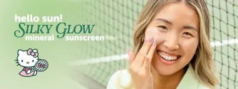 The Creme Shop Hello Kitty SPF 40 Sunscreen no white cast