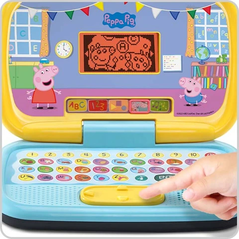 VTech Peppa Pig Play Smart Laptop English Edition Toys R Us Canada