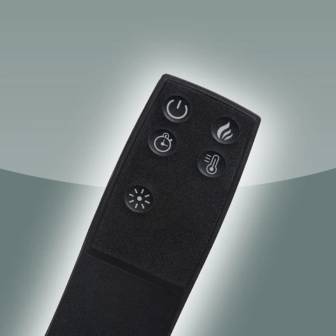 close-up image of remote control