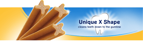 Unique X Shape, Cleans Teeth, Healthy Gums, Oral Care, Pedigree Dog Treats, Snacks, Chews