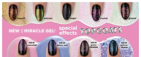 Miracle Gel Topcoats and Builder