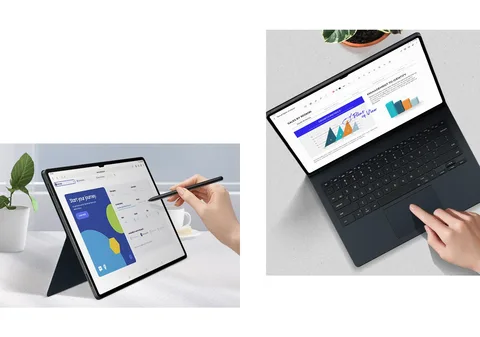 Samsung Bookcover Keyboard for Tab S9 Ultra - Black, EF