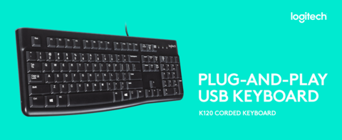 Catena dækning Normalt Logitech Keyboard K120 | Dell USA
