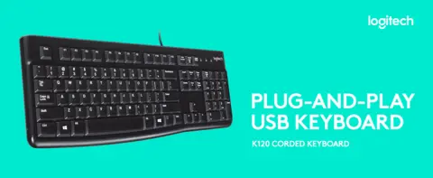 LOGITECH K120 billentyűzet OEM Kiegészítő