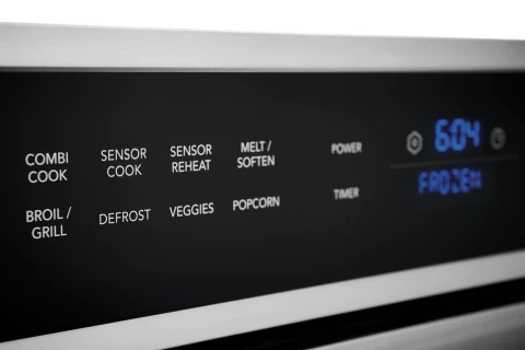 Frigidaire FGMO3067UD Black Stainless Steel Gallery 30 Inch Wide 1.6 Cu. Ft. 1650 Watt Built-In Microwave With Drop-Down Door