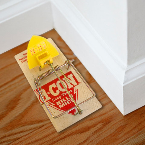 D Con 1920000027 Covered Mouse Snap Trap: Mouse & Rat Traps Assorted  (019200000956-2)