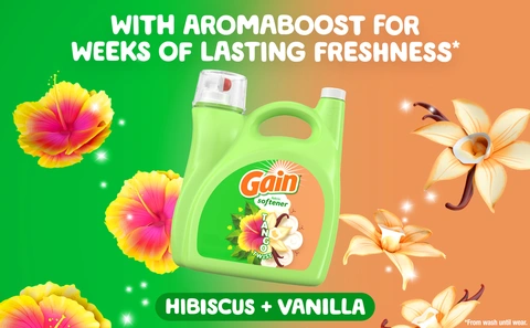 With aromaboost for weeks of lasting freshness