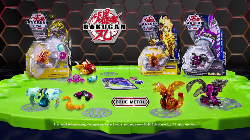 Bakugan Evolutions Platinum Dragonoid (Gold)