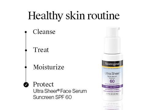 daily face sunscreen, oily acne prone skin care, sunscreen for face, lightweight face sunscreen