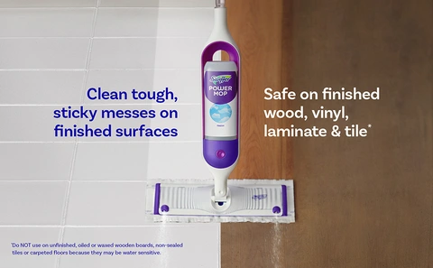Clean tough sticky messes on finished surfaces; Safe on finished wood, vinyl, laminate &amp; tile