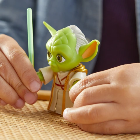 Star Wars Young Jedi Adventures Yoda Action Figure, Star