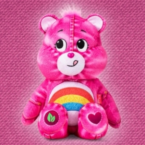 Care Bears 14 Share Bear Plush - NEW Denim Design - Eco-Friendly Material!  