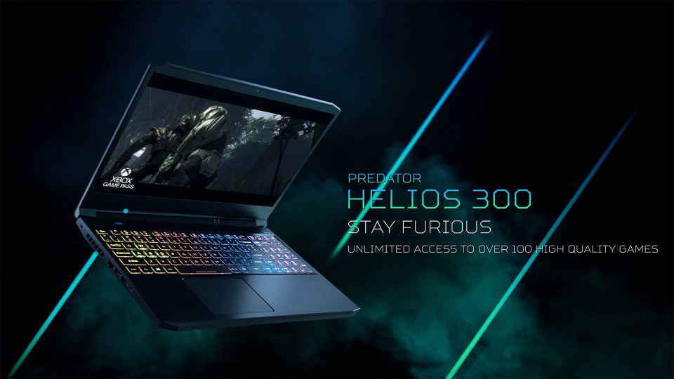 thumbnail video image 2 of Acer Predator Helios 300 Gaming Laptop, 15.6" FHD IPS 144Hz, 11th Gen Intel Core i7-11800H, Nvidia GeForce RTX 3060, 16GB DDR4, 512GB PCIe Gen 4 SSD, 1TB 7200RPM Hard Drive, Windows 10, PH315-54-731M, 2 of 10