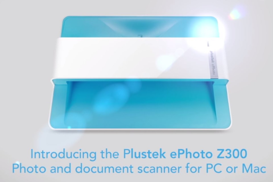 thumbnail video image 2 of Plustek Photo Scanner ePhoto Z300, Scans 4x6 inch Photos in 2 Seconds, 2 of 16