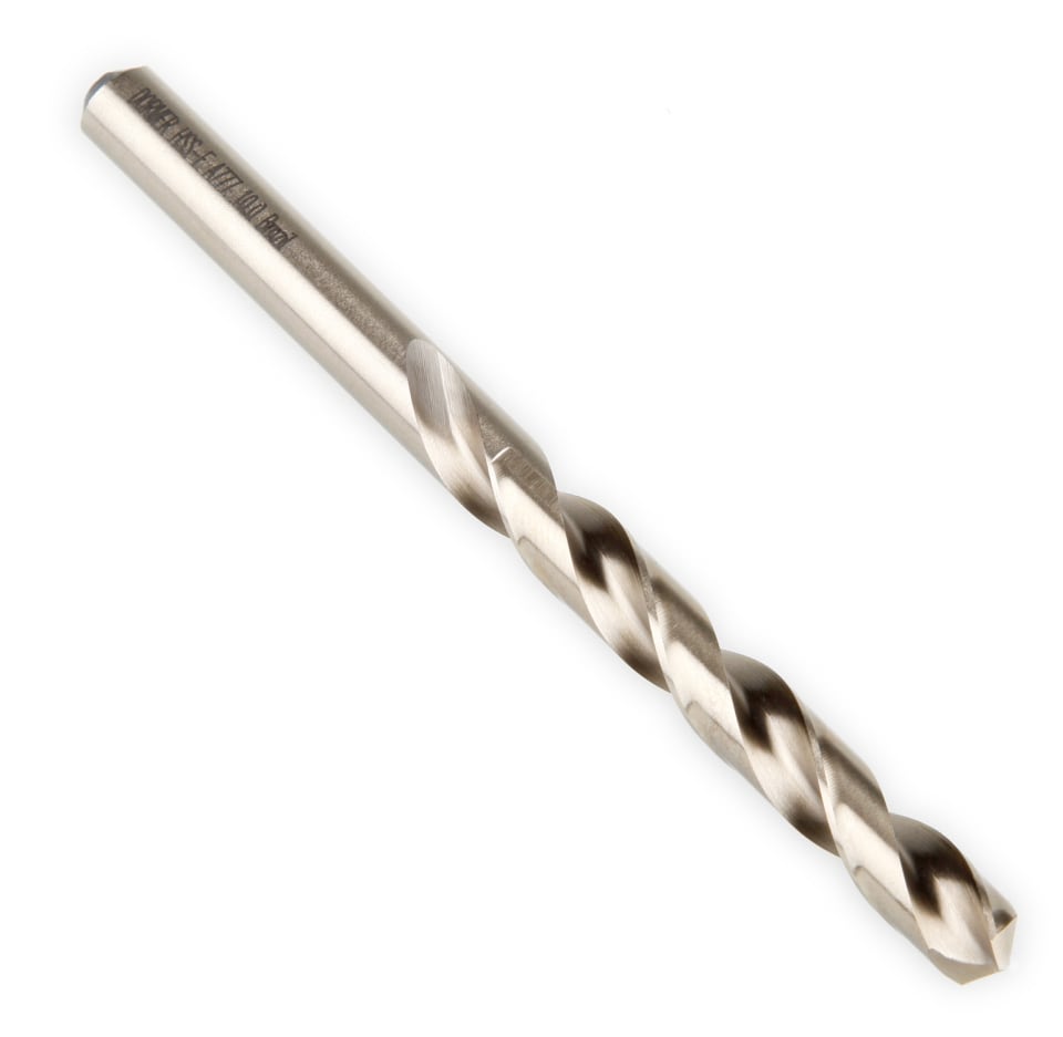 Uncoated Round Shank Bright Dormer A940 Cobalt Steel Long Length Drill Bit 130 Degree Special Point Finish 4.10 mm