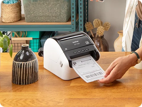 QL-1100CV4 Bundle Wide Format Shipping Label Printer | Brother
