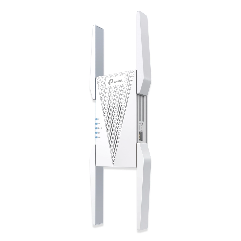 TP Link AXE5400 Tri Band Mesh Wi Fi 6E Range Extender White - Best Buy